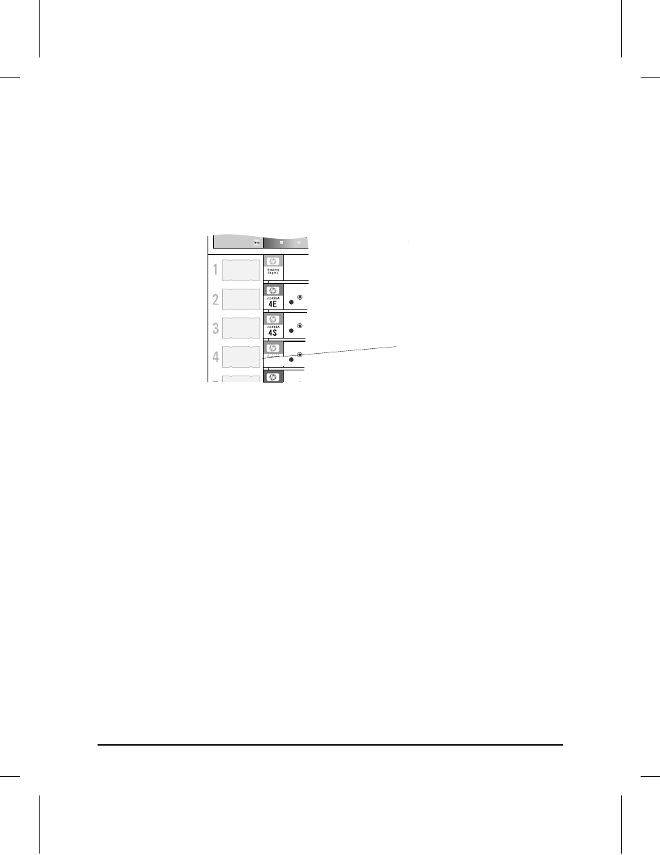 Remove and insert label from this edge | HP Fax 650 User Manual | Page 8 / 20