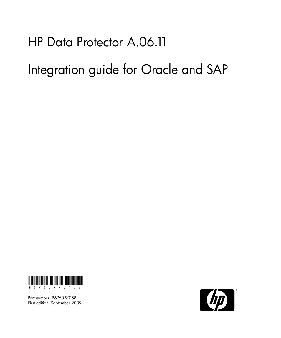 HP A.06.11 User Manual | 344 pages