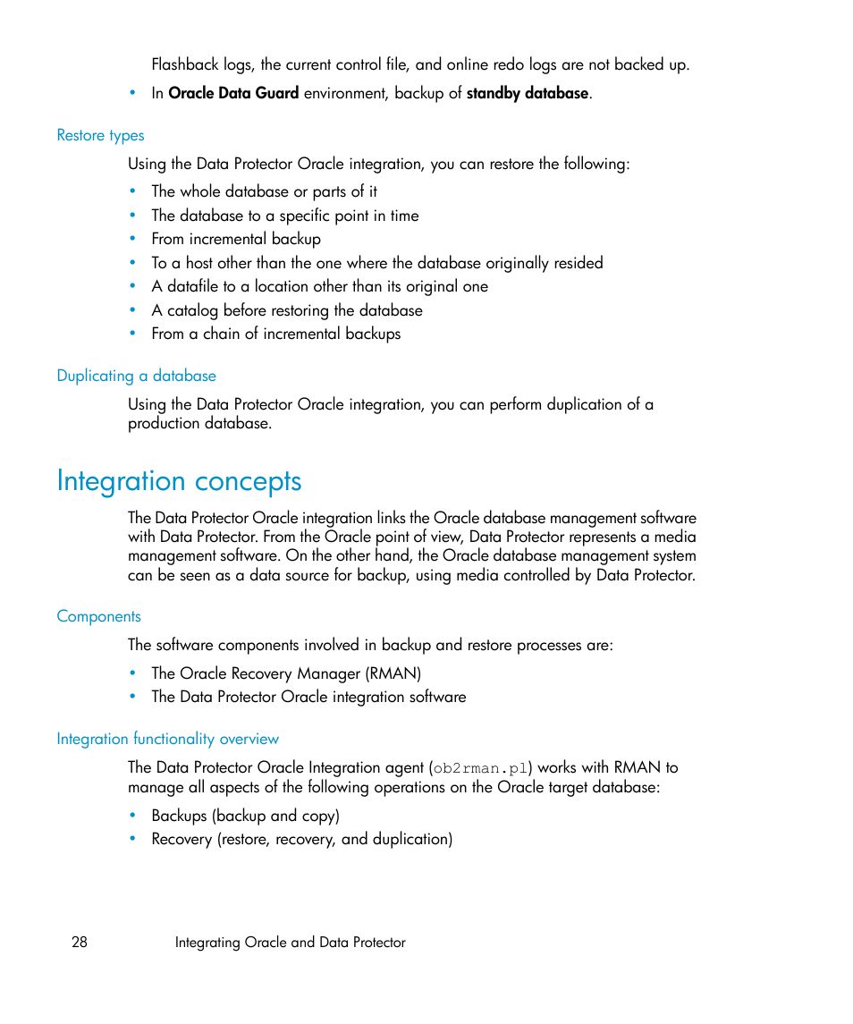 Integration concepts | HP A.06.11 User Manual | Page 28 / 344
