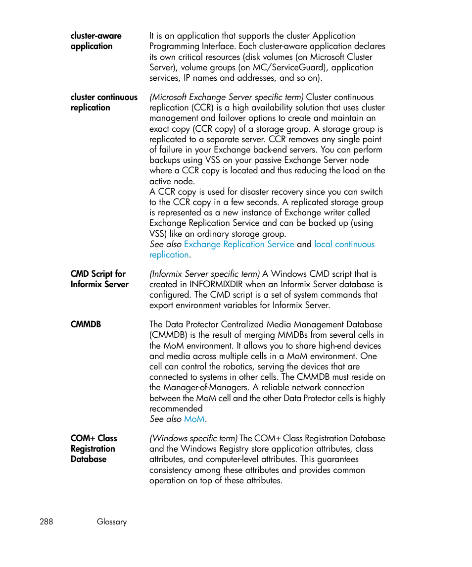 Cmmdb | HP A.06.11 User Manual | Page 288 / 344