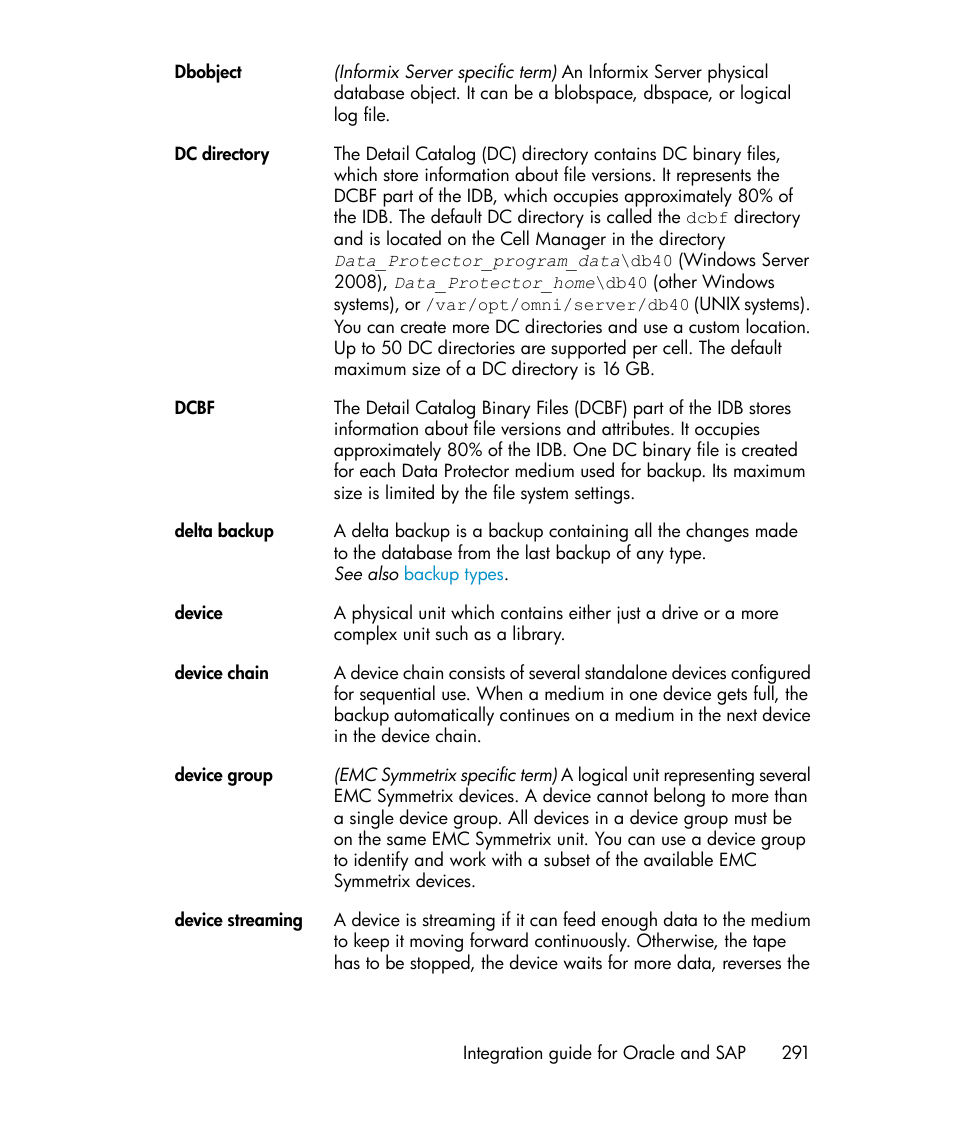 Delta backup | HP A.06.11 User Manual | Page 291 / 344