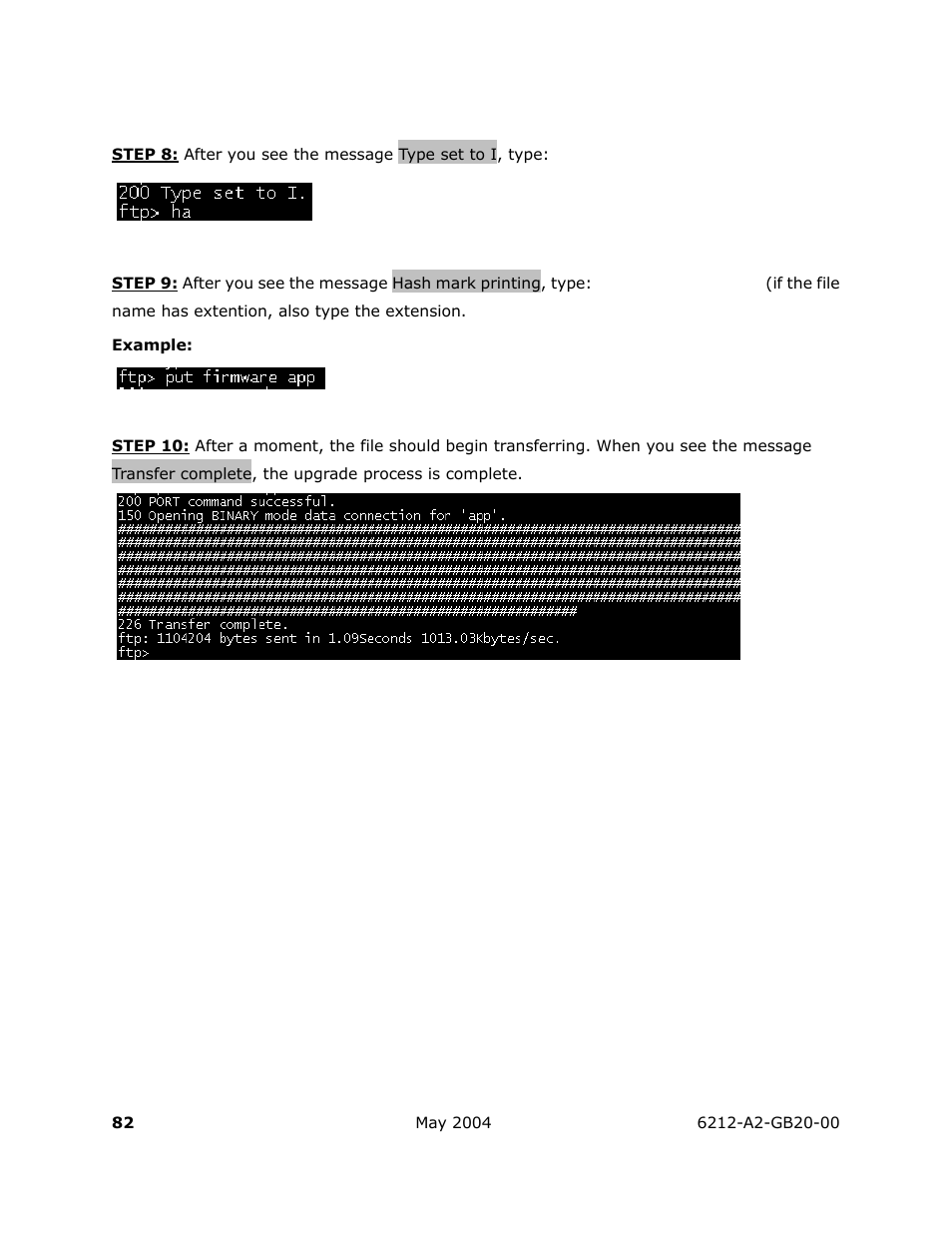 HP 6212 User Manual | Page 82 / 101