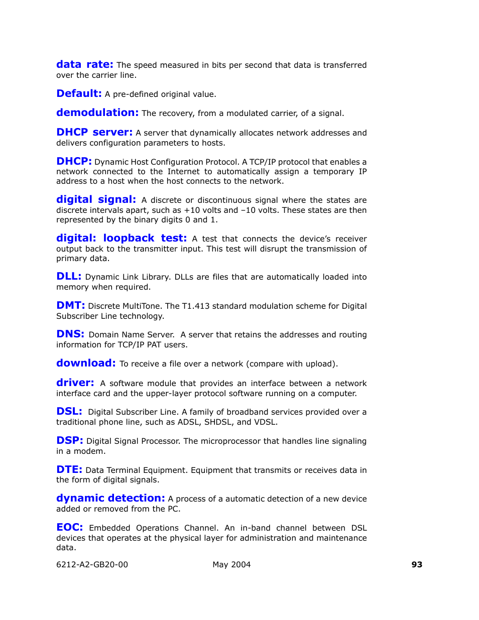 HP 6212 User Manual | Page 93 / 101