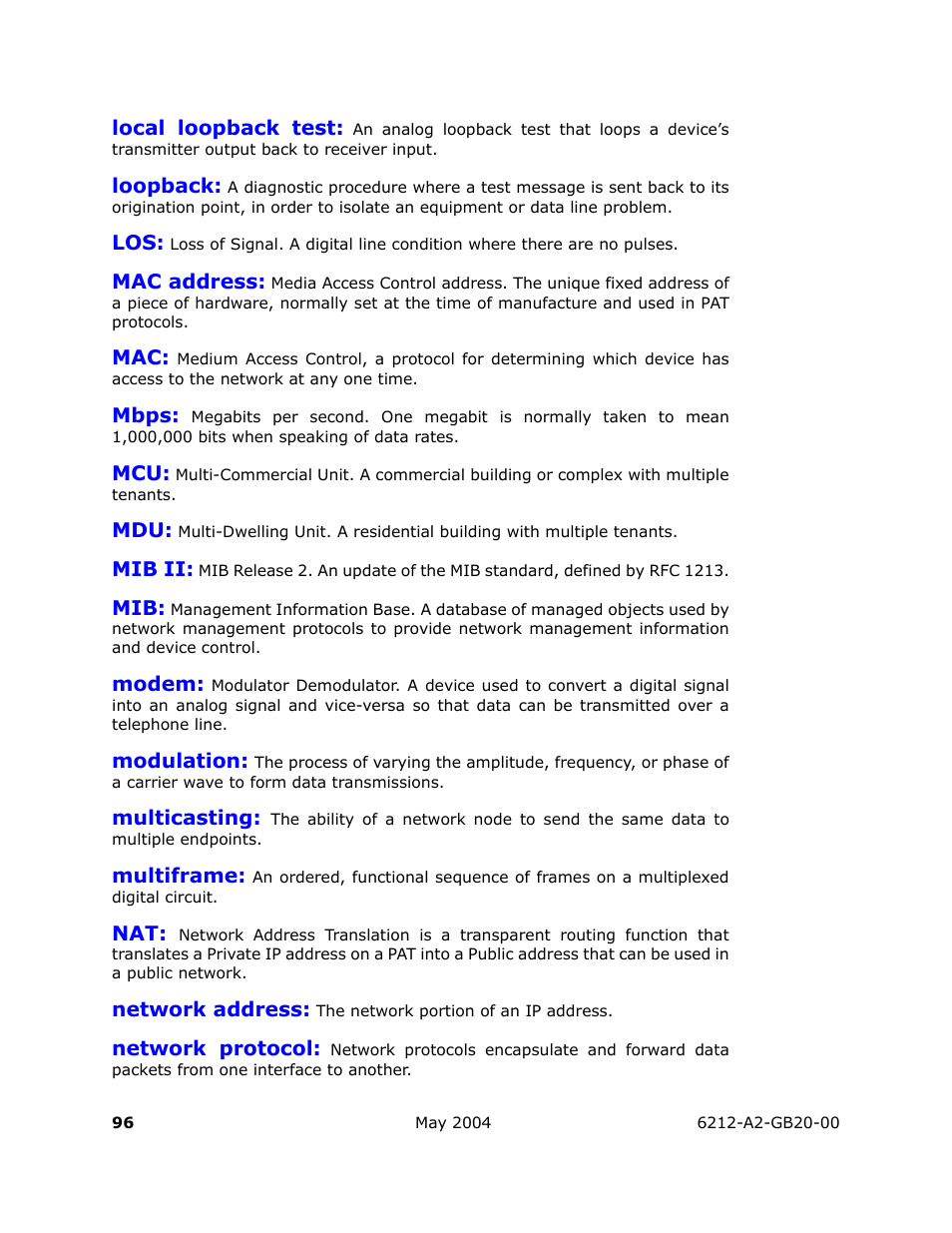 HP 6212 User Manual | Page 96 / 101