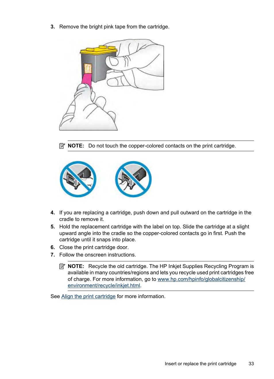 HP Photosmart A530 Series User Manual | Page 35 / 68