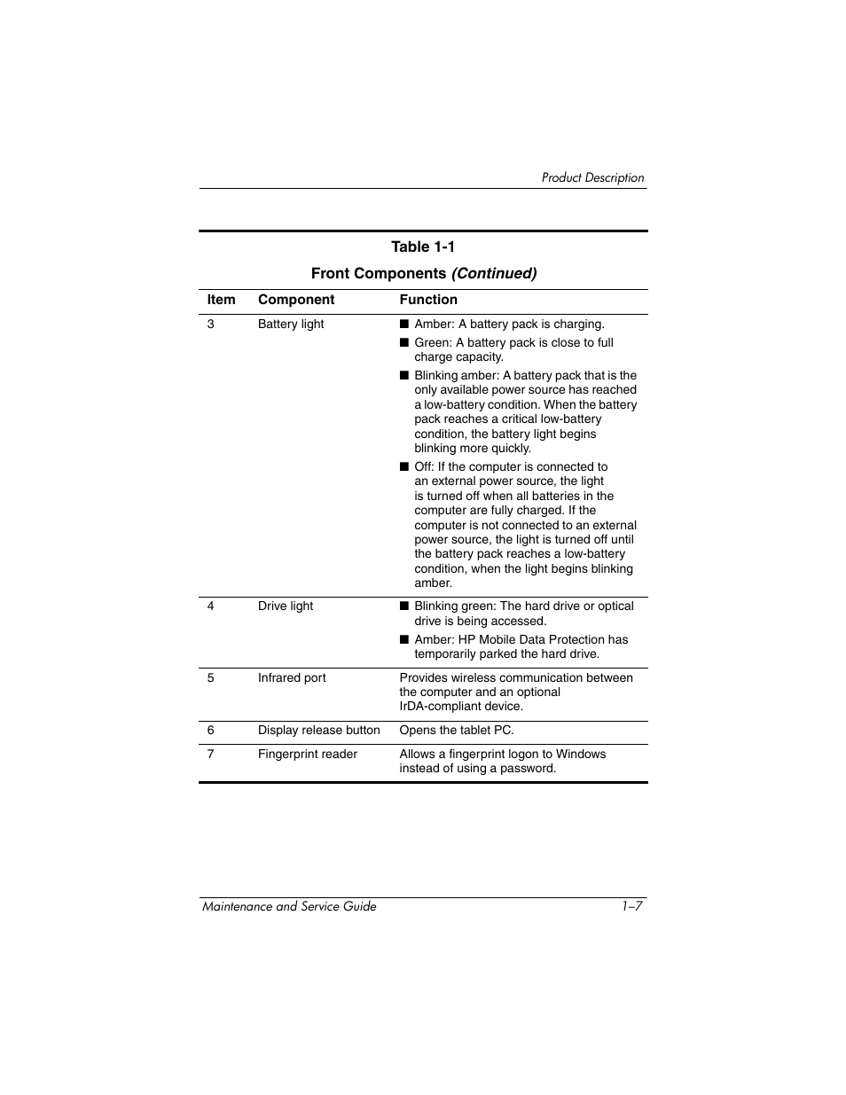 HP TC4400 User Manual | Page 13 / 219
