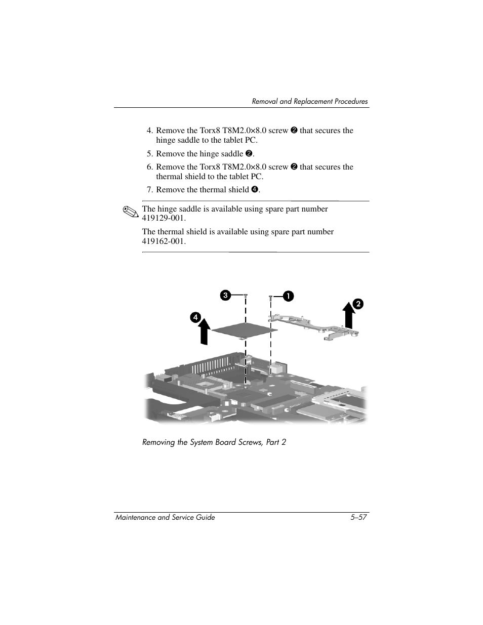 HP TC4400 User Manual | Page 140 / 219