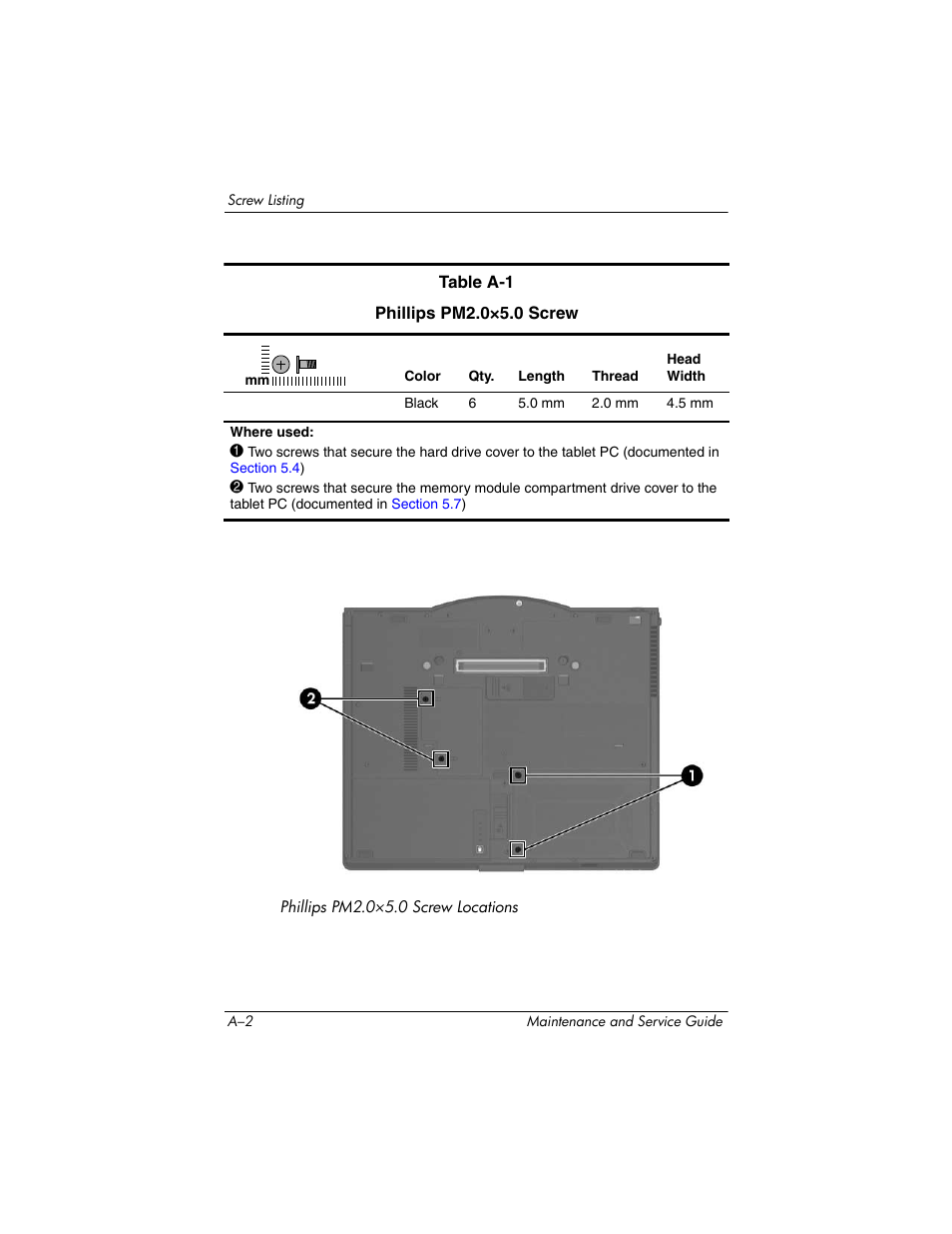 HP TC4400 User Manual | Page 160 / 219