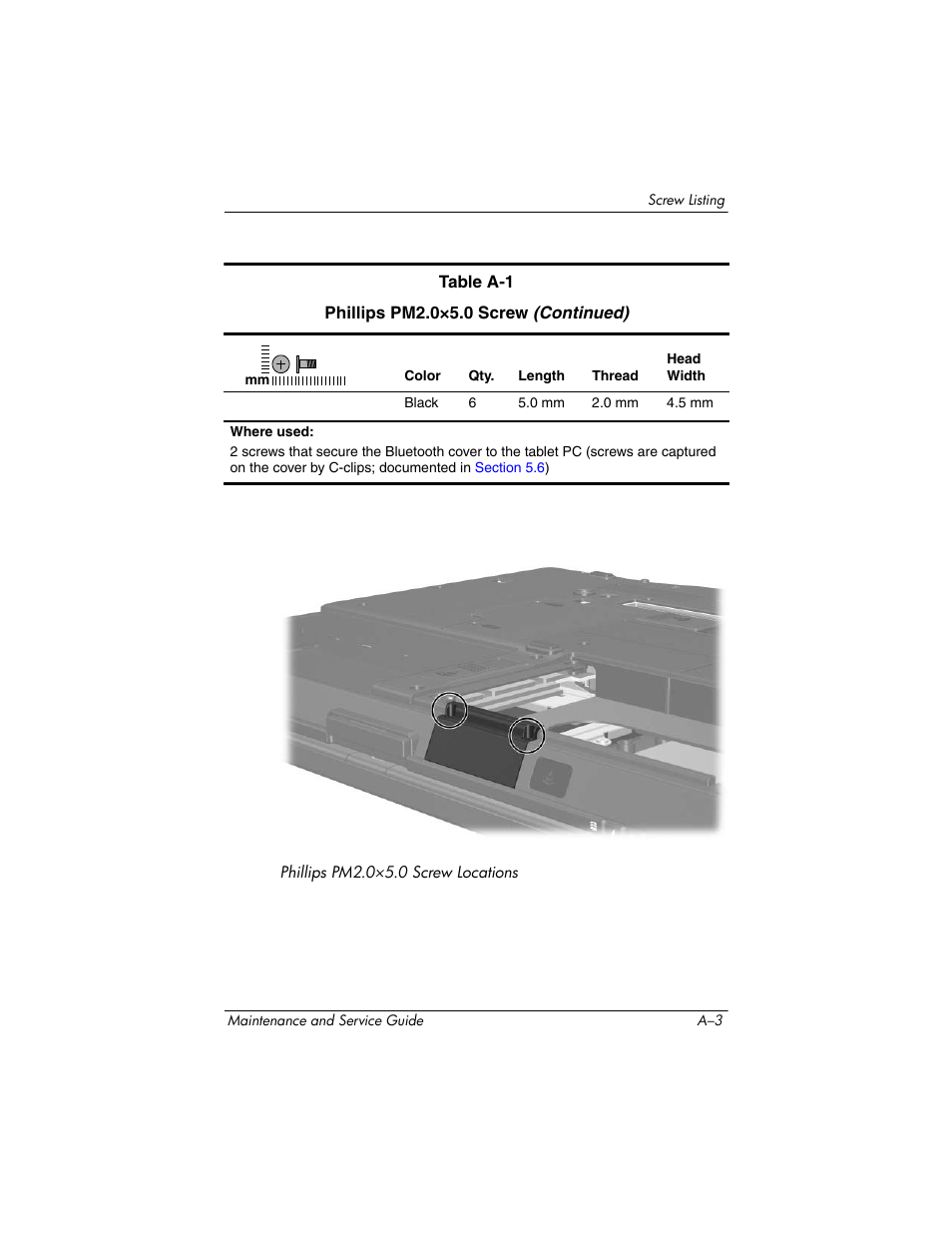 HP TC4400 User Manual | Page 161 / 219