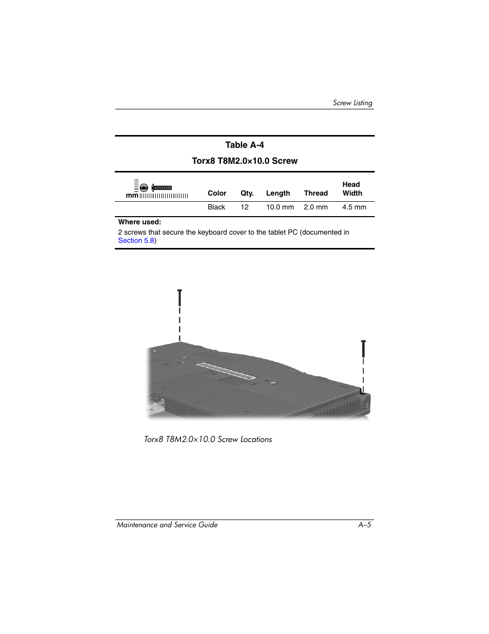 HP TC4400 User Manual | Page 163 / 219