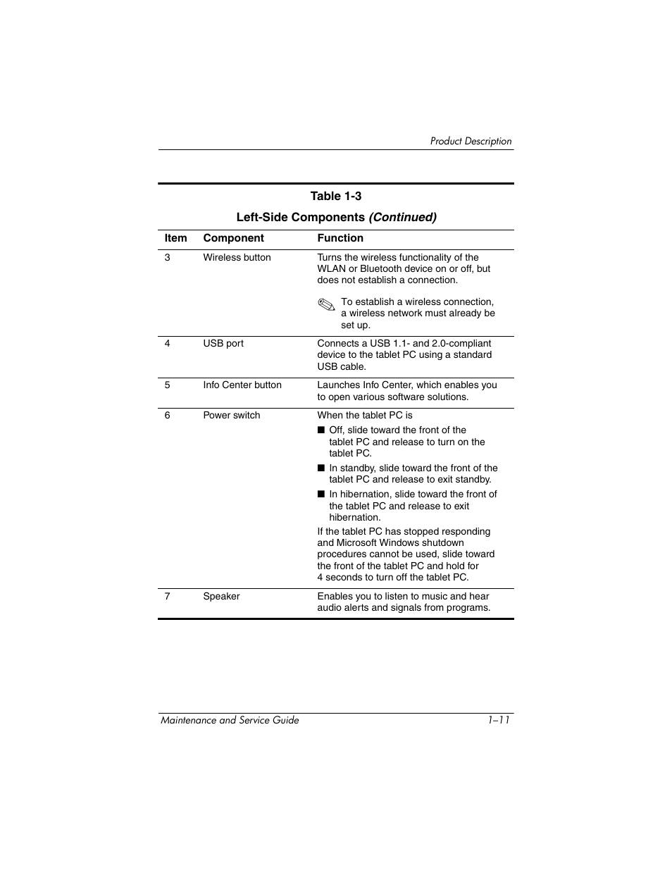 HP TC4400 User Manual | Page 17 / 219