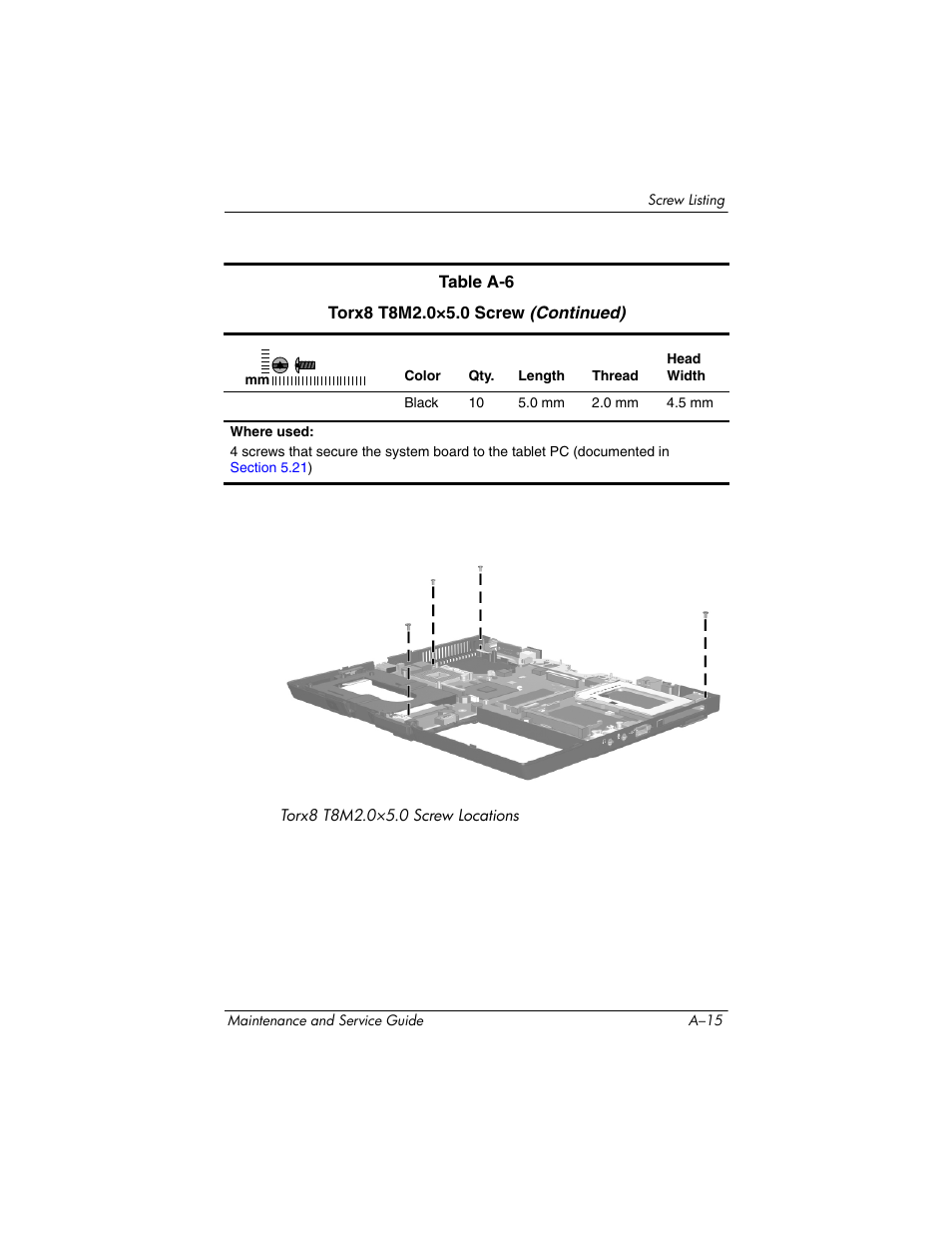 HP TC4400 User Manual | Page 173 / 219