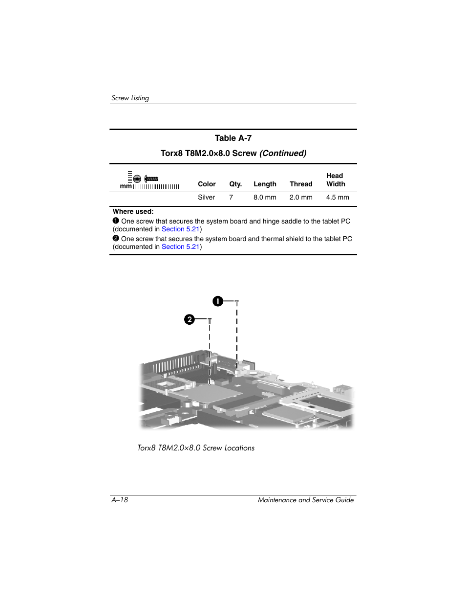 HP TC4400 User Manual | Page 176 / 219