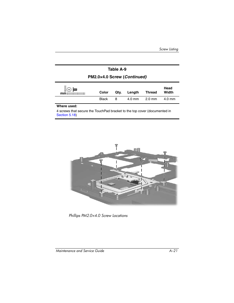 HP TC4400 User Manual | Page 179 / 219