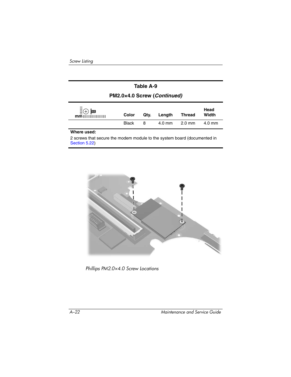 HP TC4400 User Manual | Page 180 / 219