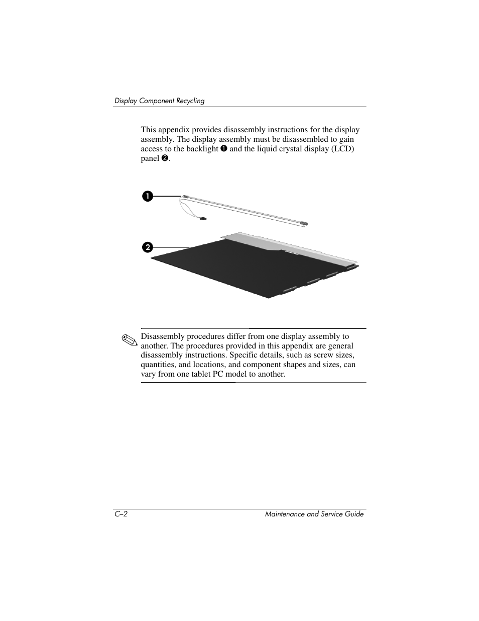 HP TC4400 User Manual | Page 190 / 219