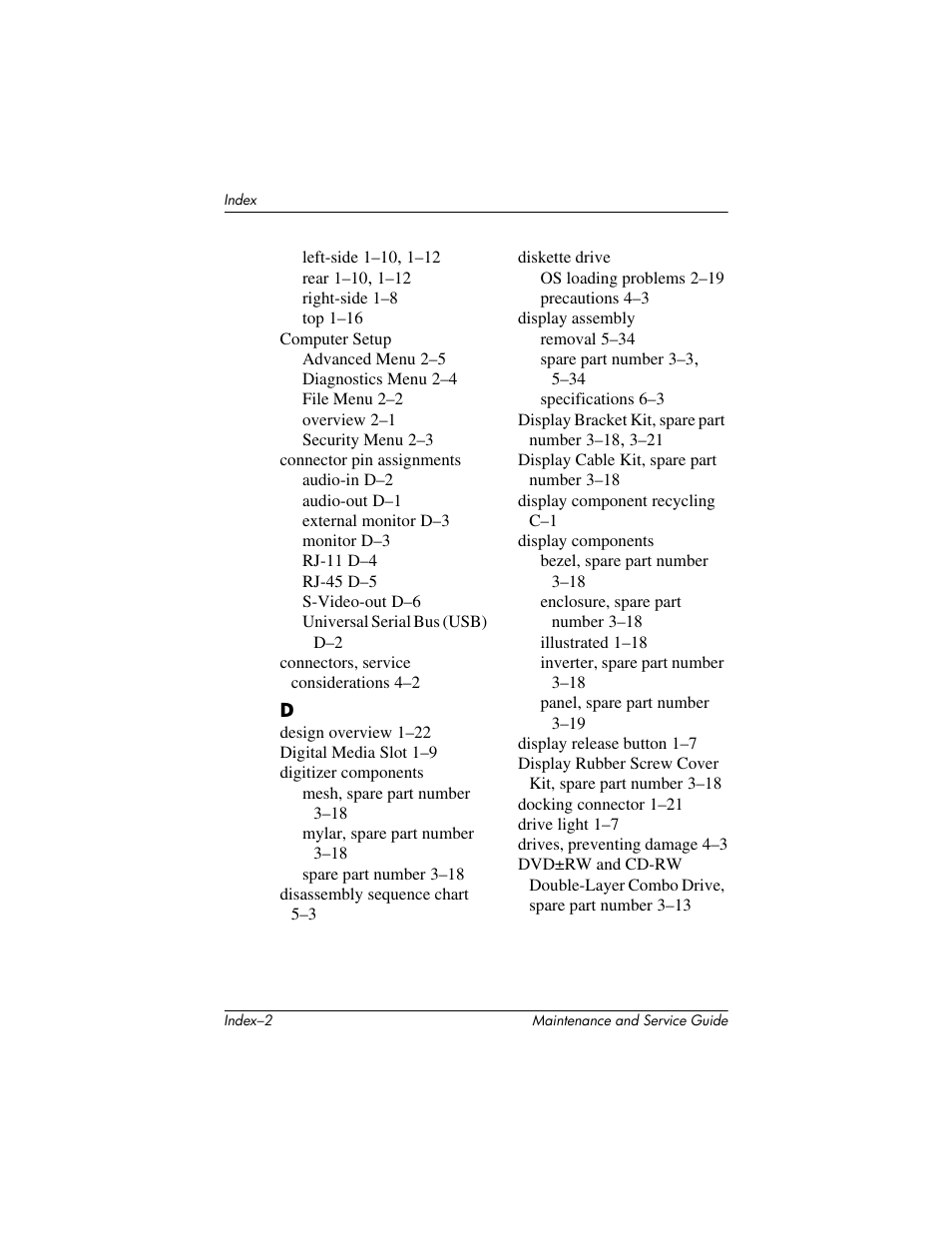 HP TC4400 User Manual | Page 214 / 219