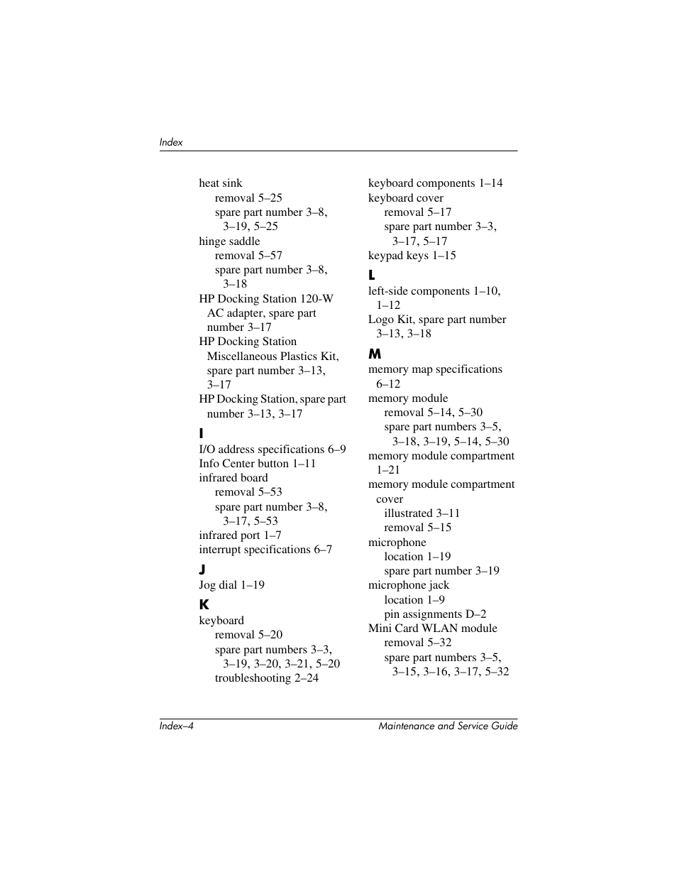 HP TC4400 User Manual | Page 216 / 219