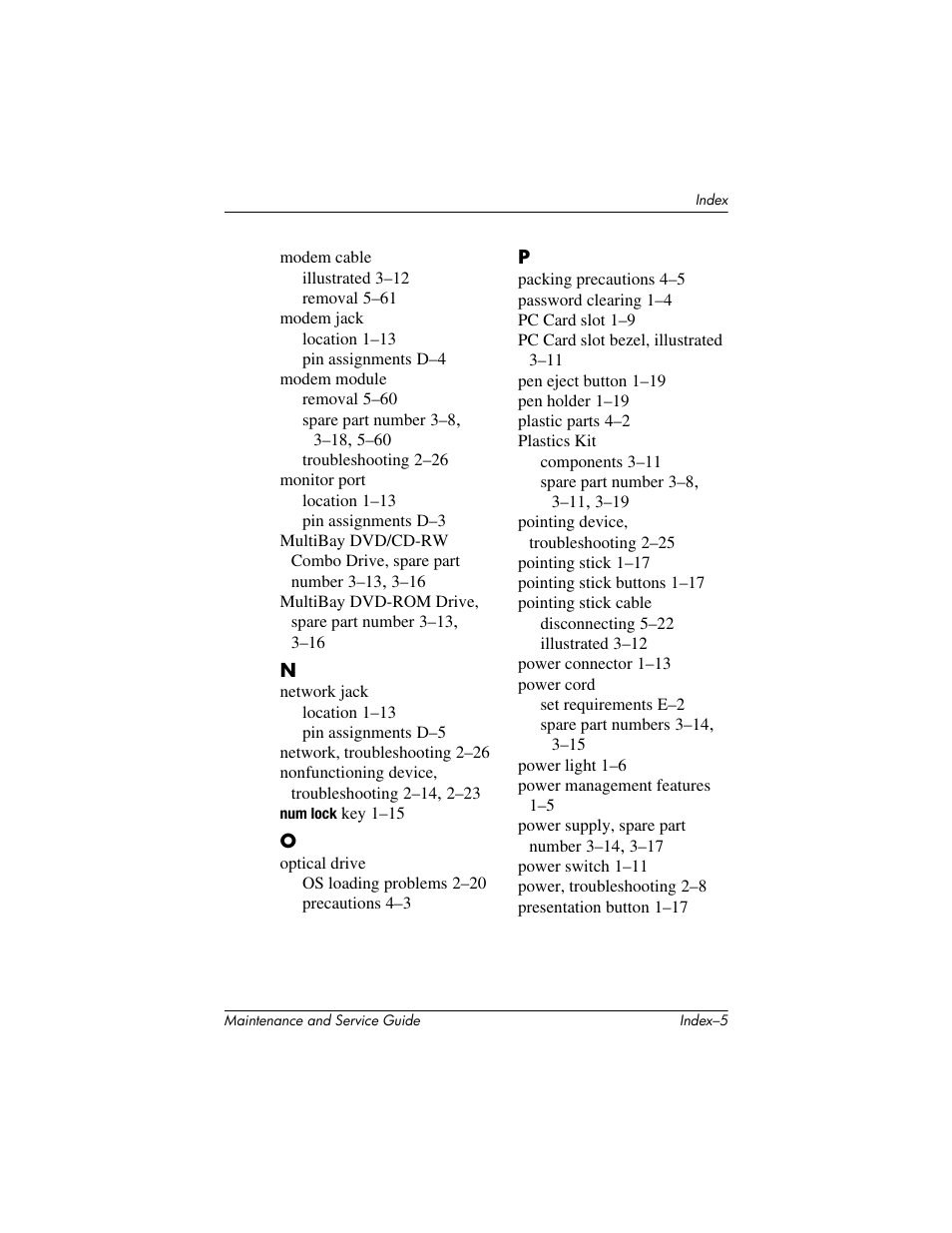 HP TC4400 User Manual | Page 217 / 219