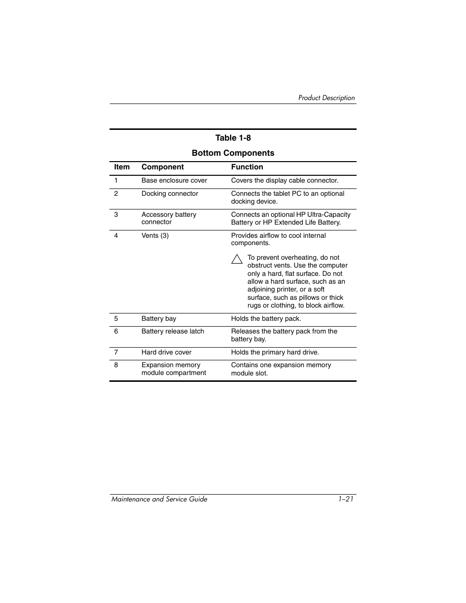 HP TC4400 User Manual | Page 27 / 219