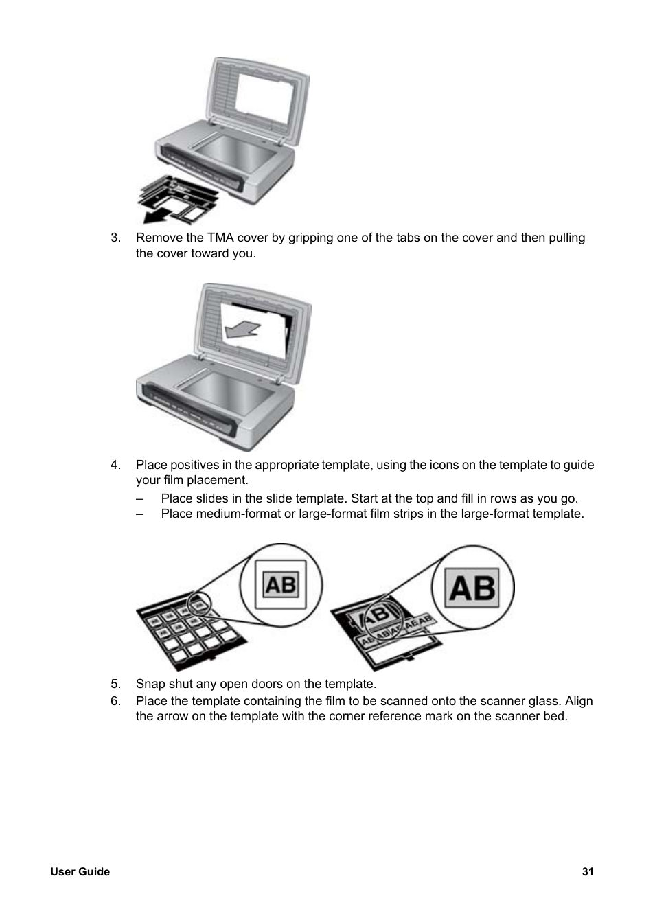 Scan negatives | HP 8300 User Manual | Page 33 / 65