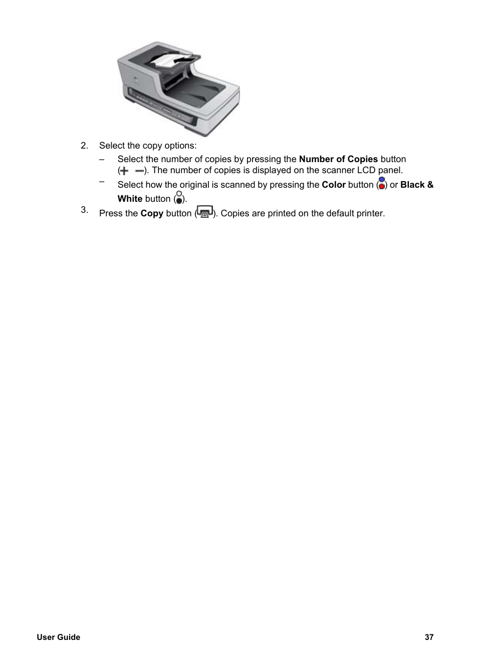 Scan to a destination | HP 8300 User Manual | Page 39 / 65