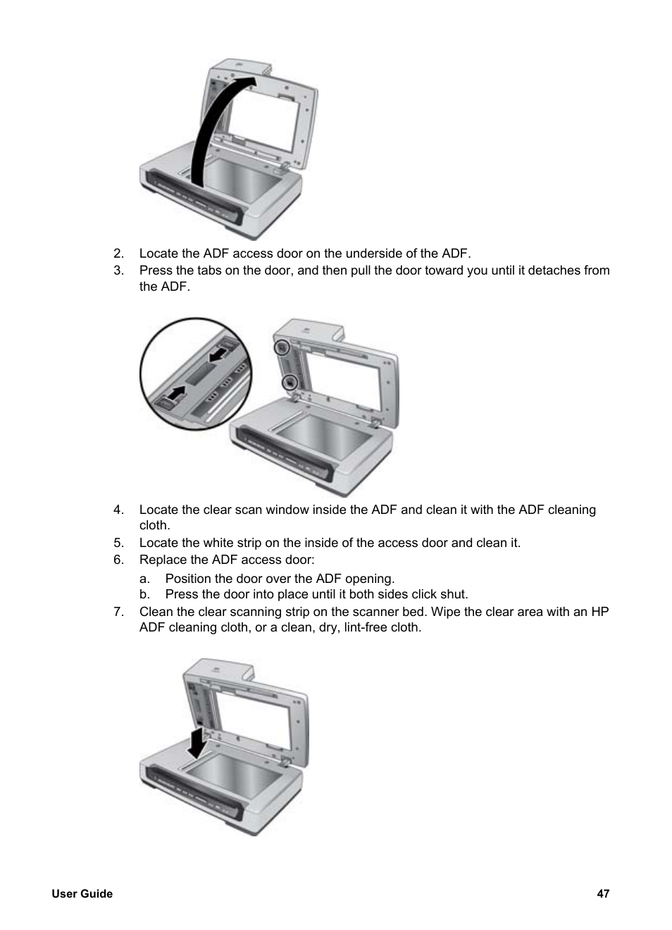 Clean the feed-roller assembly manually | HP 8300 User Manual | Page 49 / 65