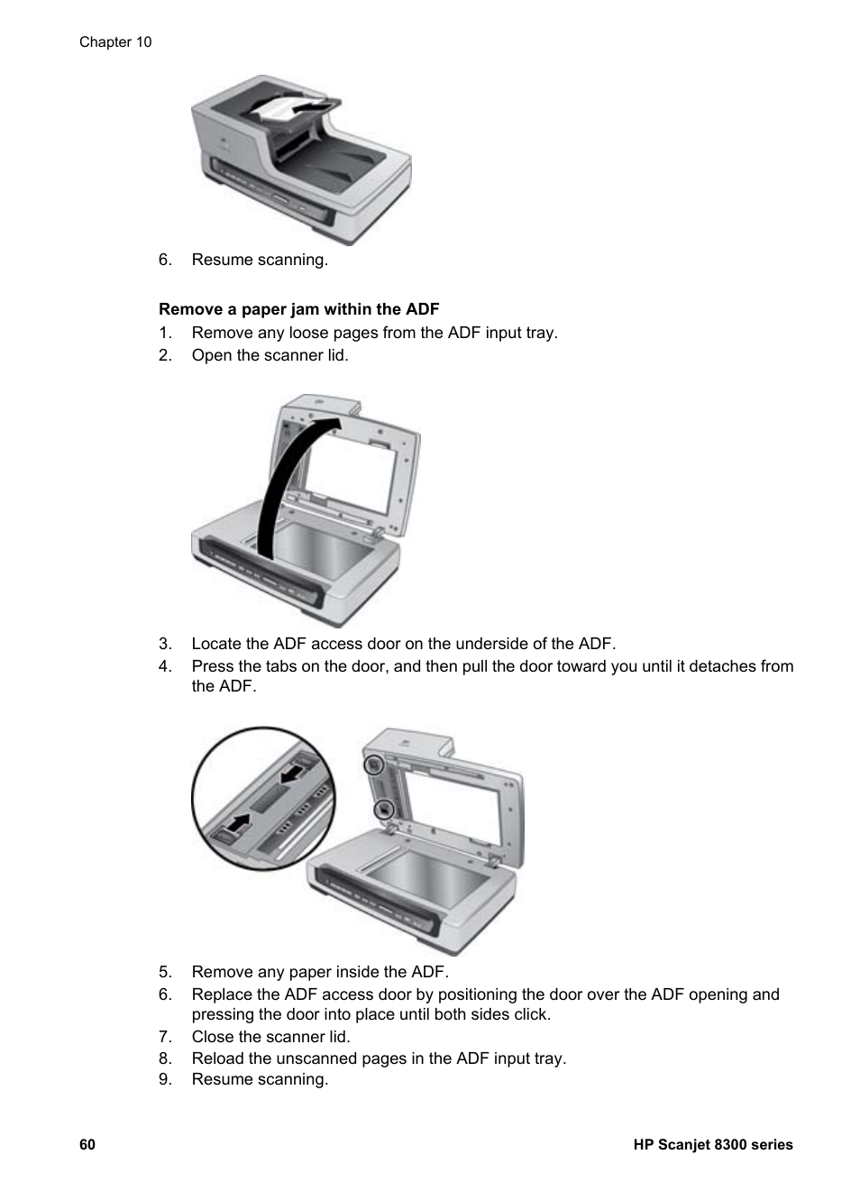 HP 8300 User Manual | Page 62 / 65