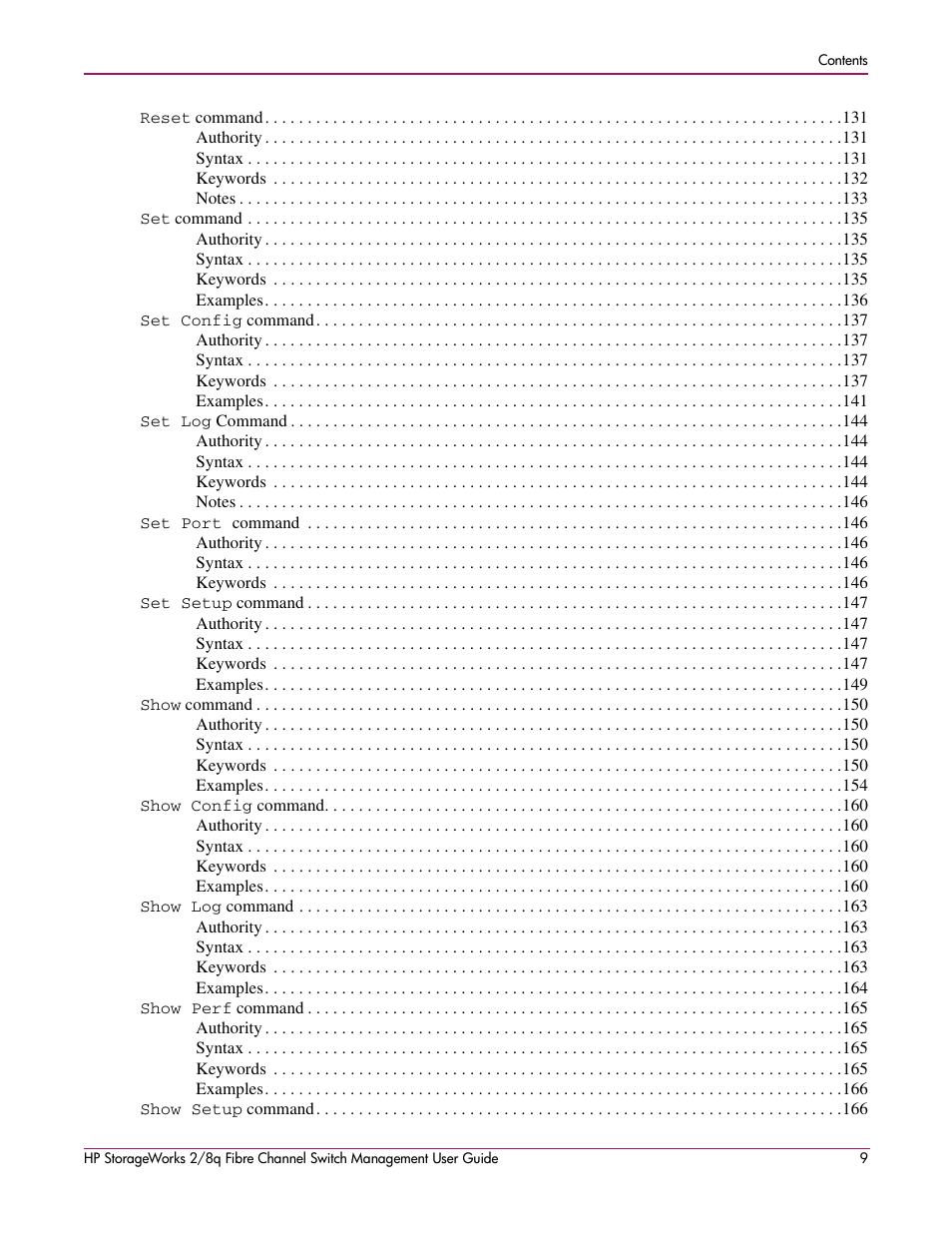 HP 2/8q Fibre Channel User Manual | Page 9 / 188
