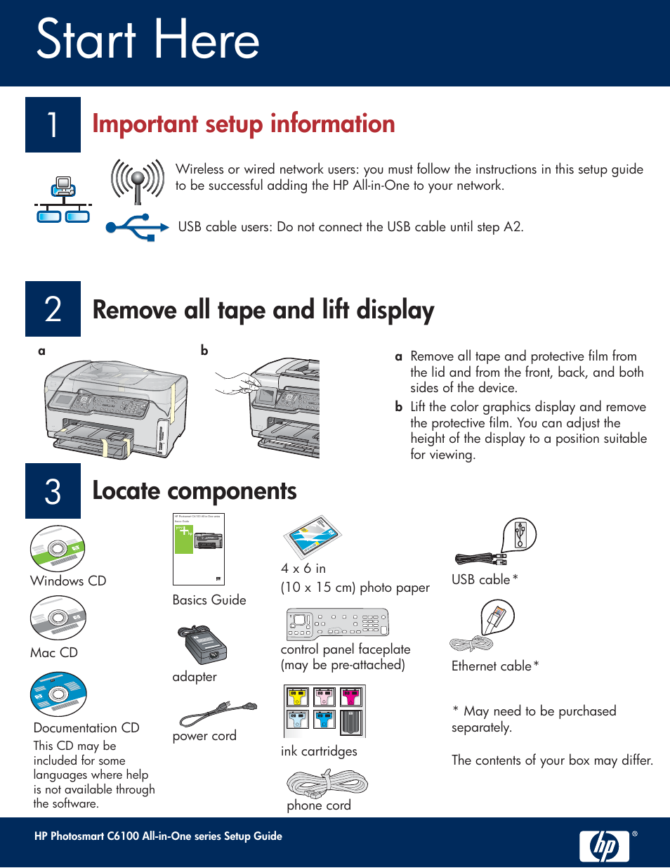 HP C6100 User Manual | 16 pages