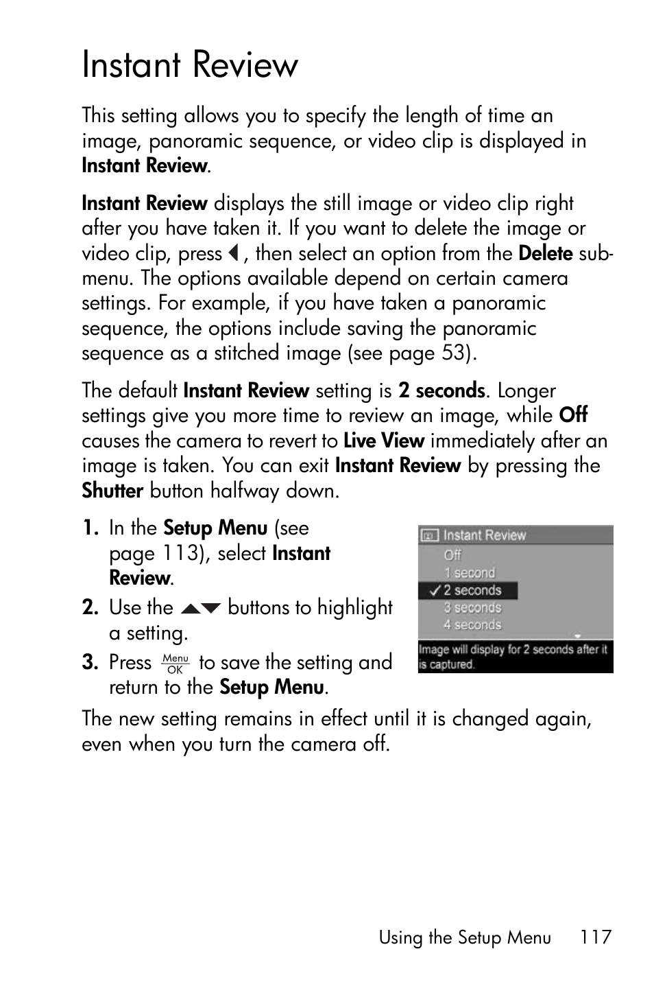 Instant review | HP R818 User Manual | Page 117 / 200