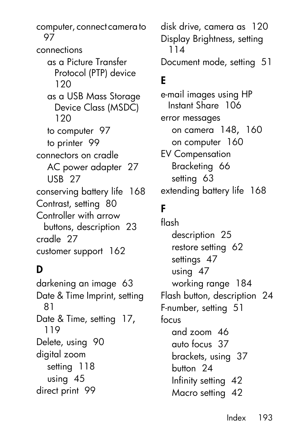 HP R818 User Manual | Page 193 / 200