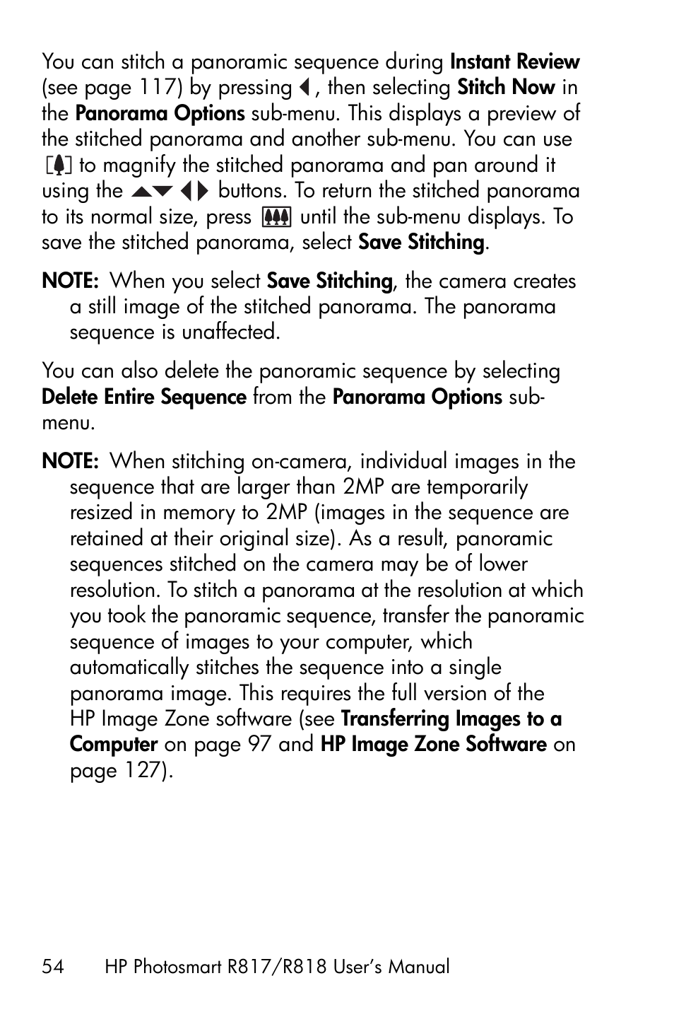 HP R818 User Manual | Page 54 / 200