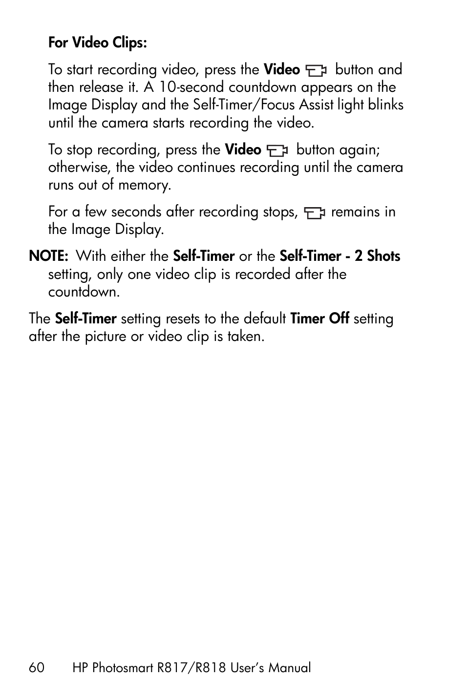 HP R818 User Manual | Page 60 / 200