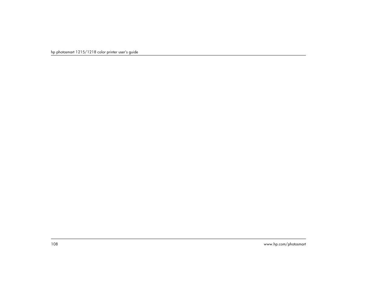 HP 1215 User Manual | Page 114 / 127