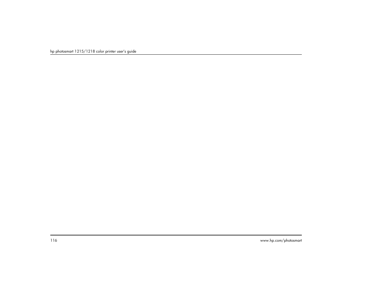 HP 1215 User Manual | Page 122 / 127