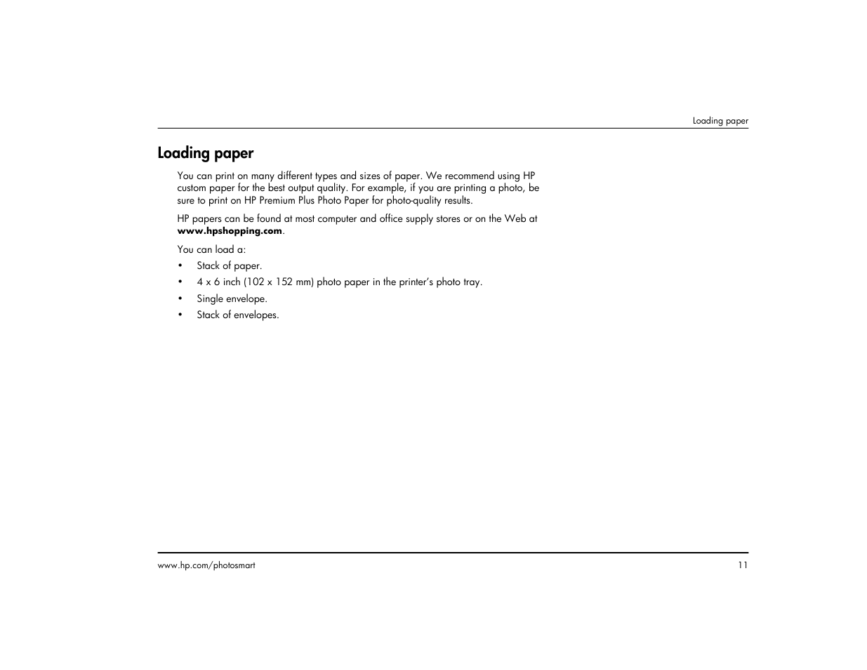 Loading paper, Understanding infrared | HP 1215 User Manual | Page 17 / 127