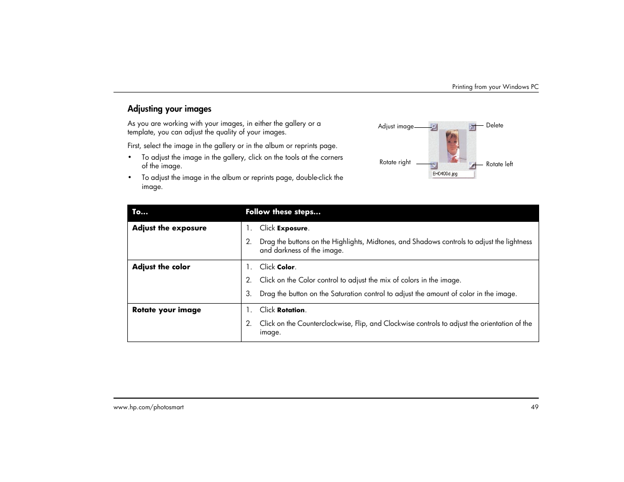 HP 1215 User Manual | Page 55 / 127