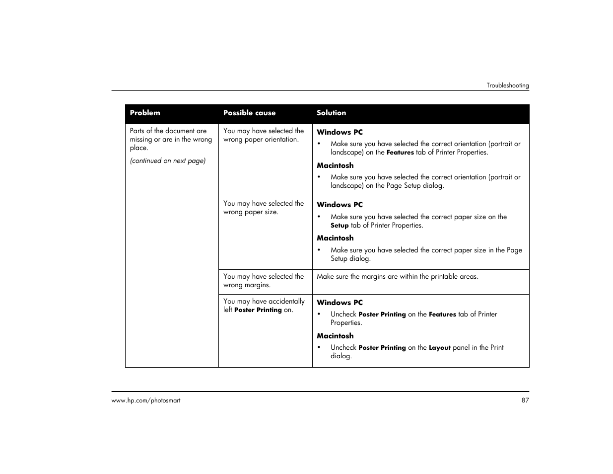 HP 1215 User Manual | Page 93 / 127