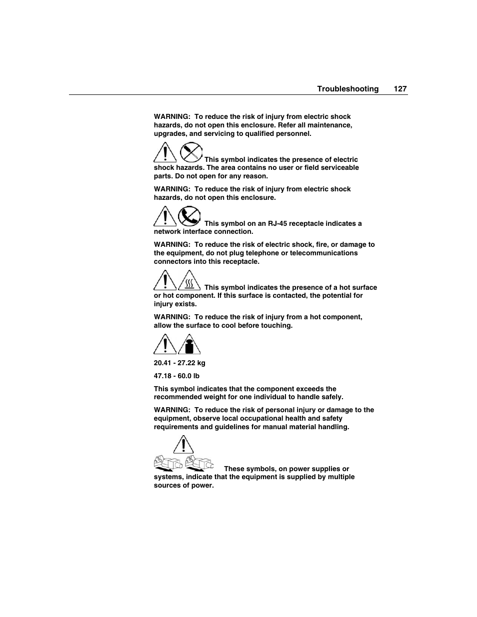 HP ProLiant DL385 User Manual | Page 127 / 174