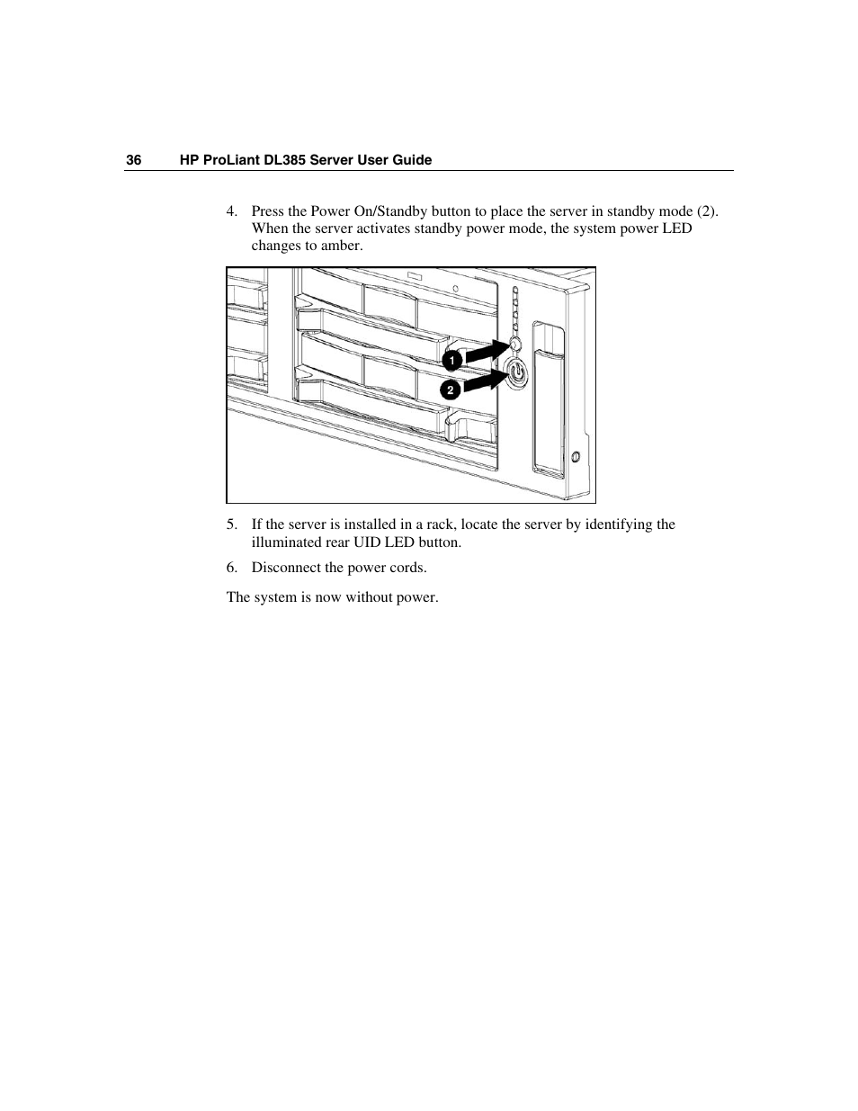 HP ProLiant DL385 User Manual | Page 36 / 174