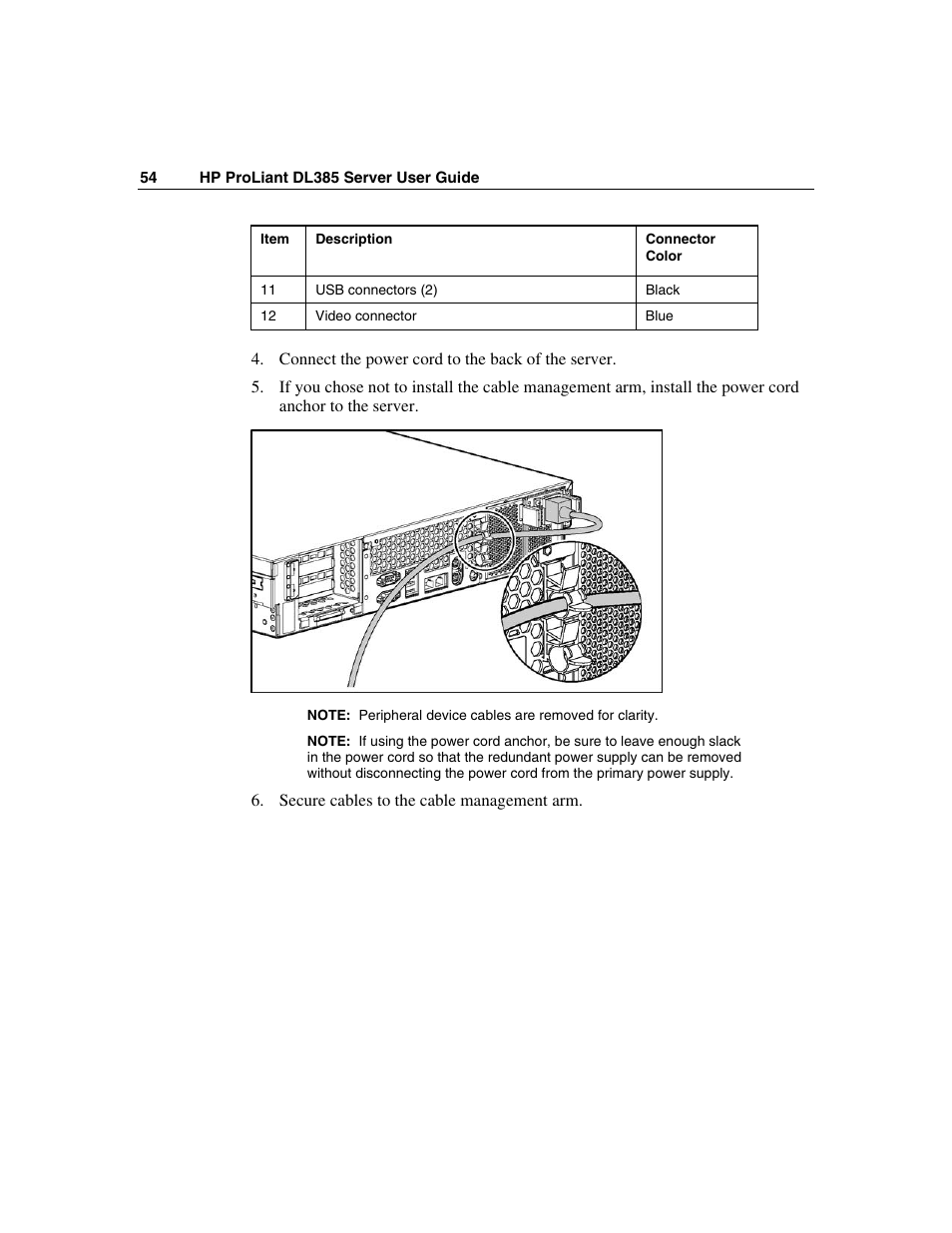 HP ProLiant DL385 User Manual | Page 54 / 174