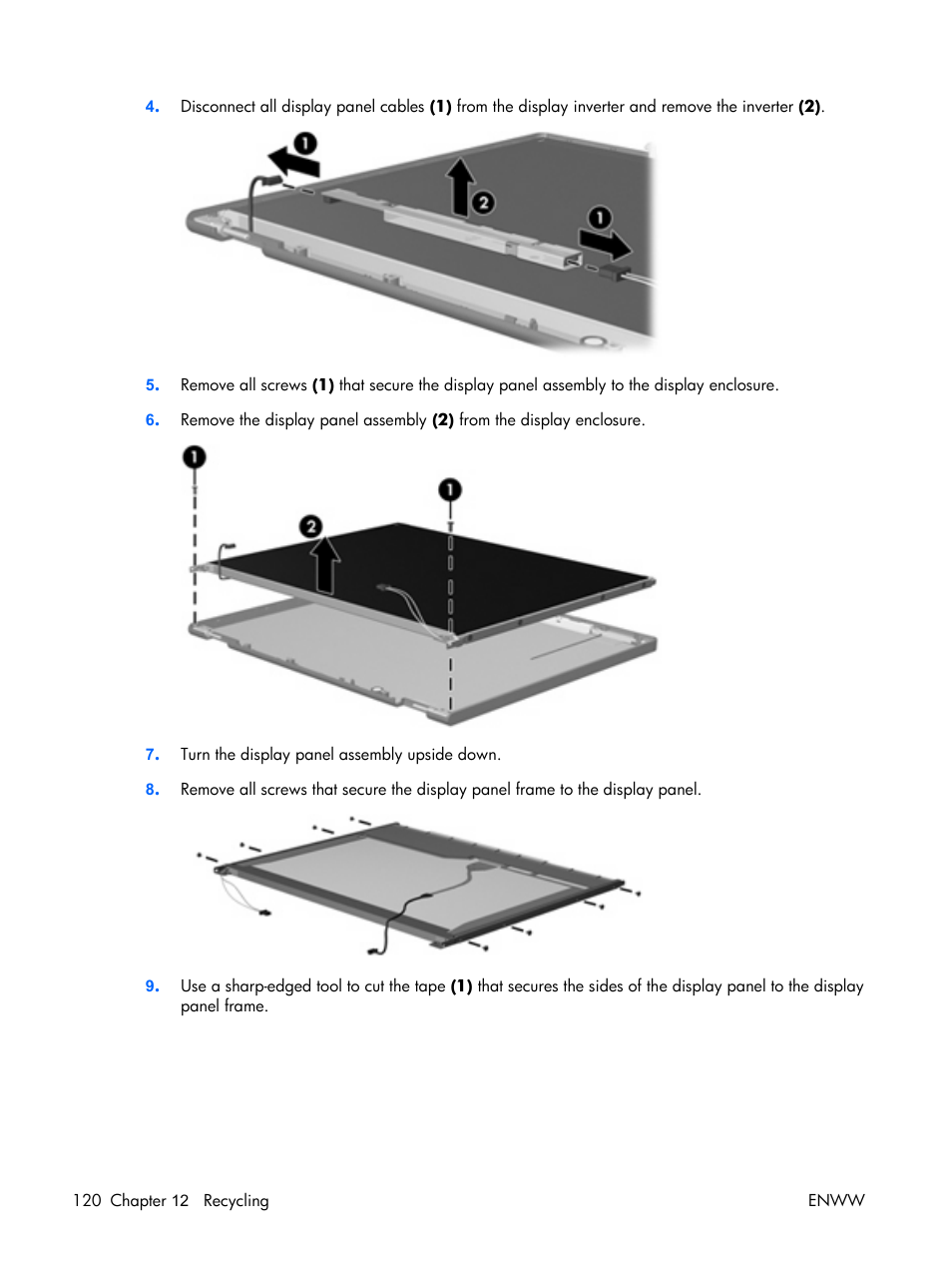 HP TX1000 User Manual | Page 124 / 131