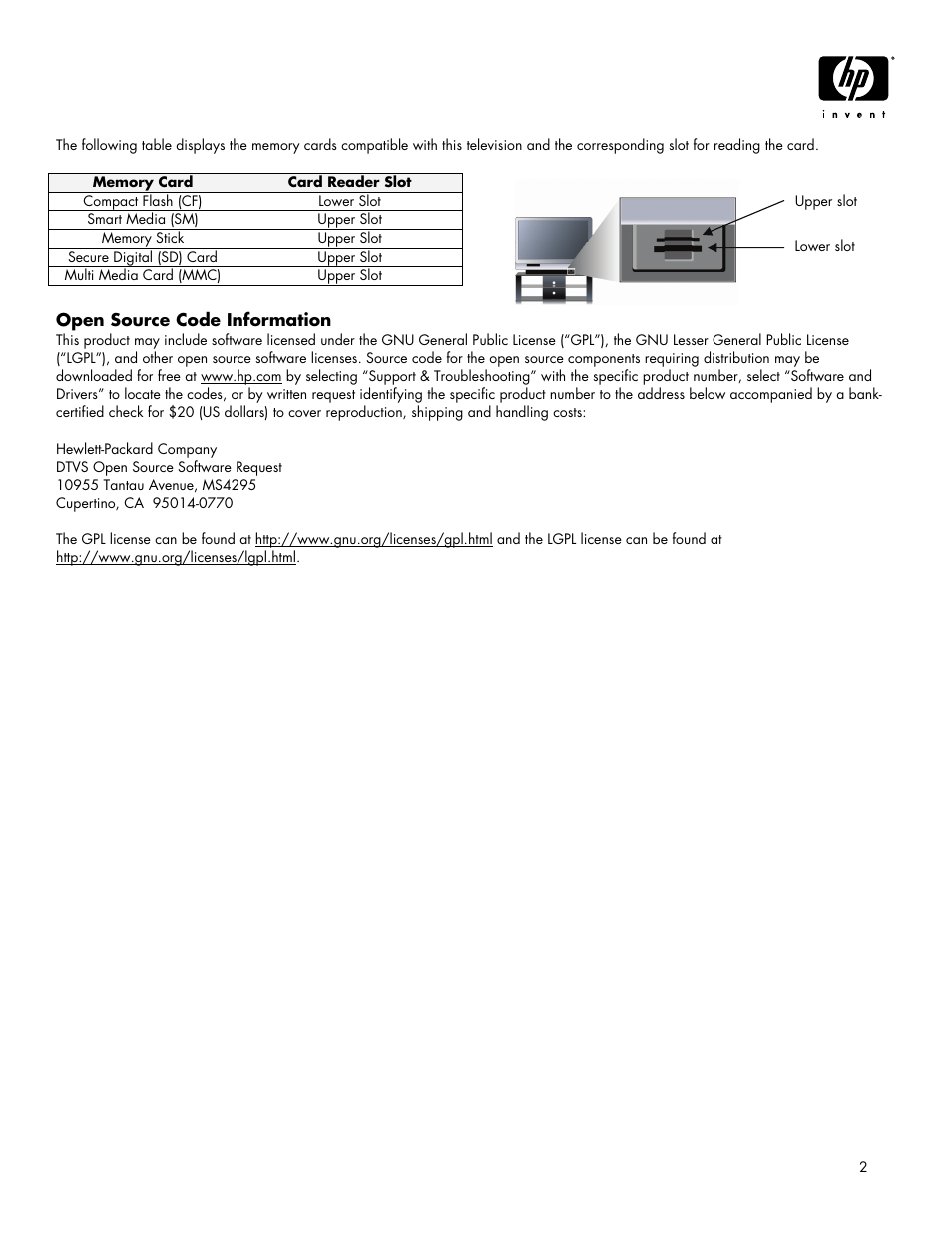 HP IDB5220N User Manual | Page 2 / 6