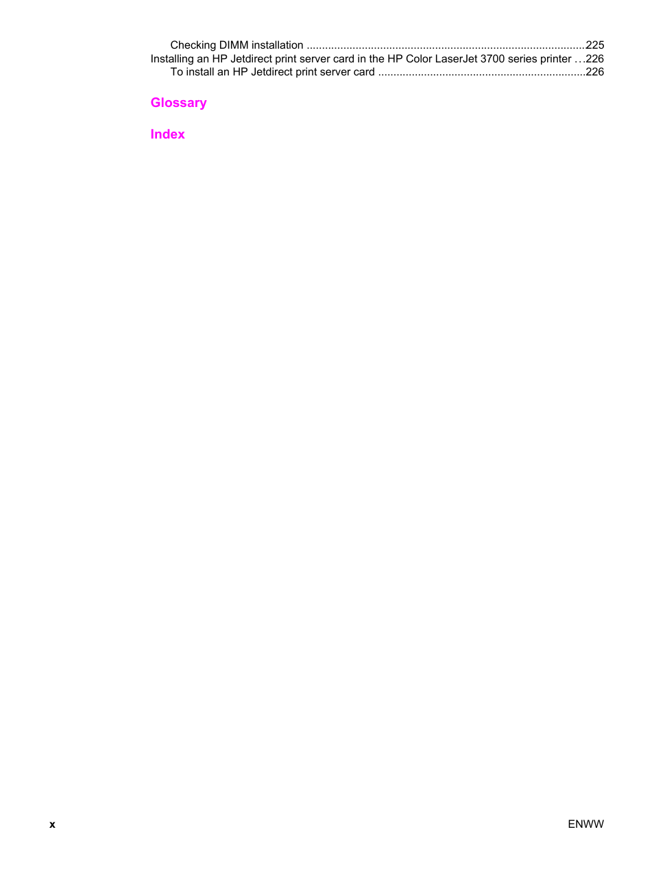 HP 3550 User Manual | Page 12 / 250