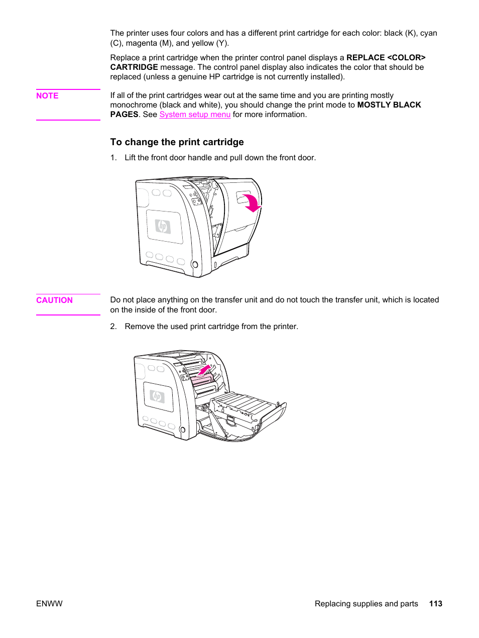 HP 3550 User Manual | Page 125 / 250