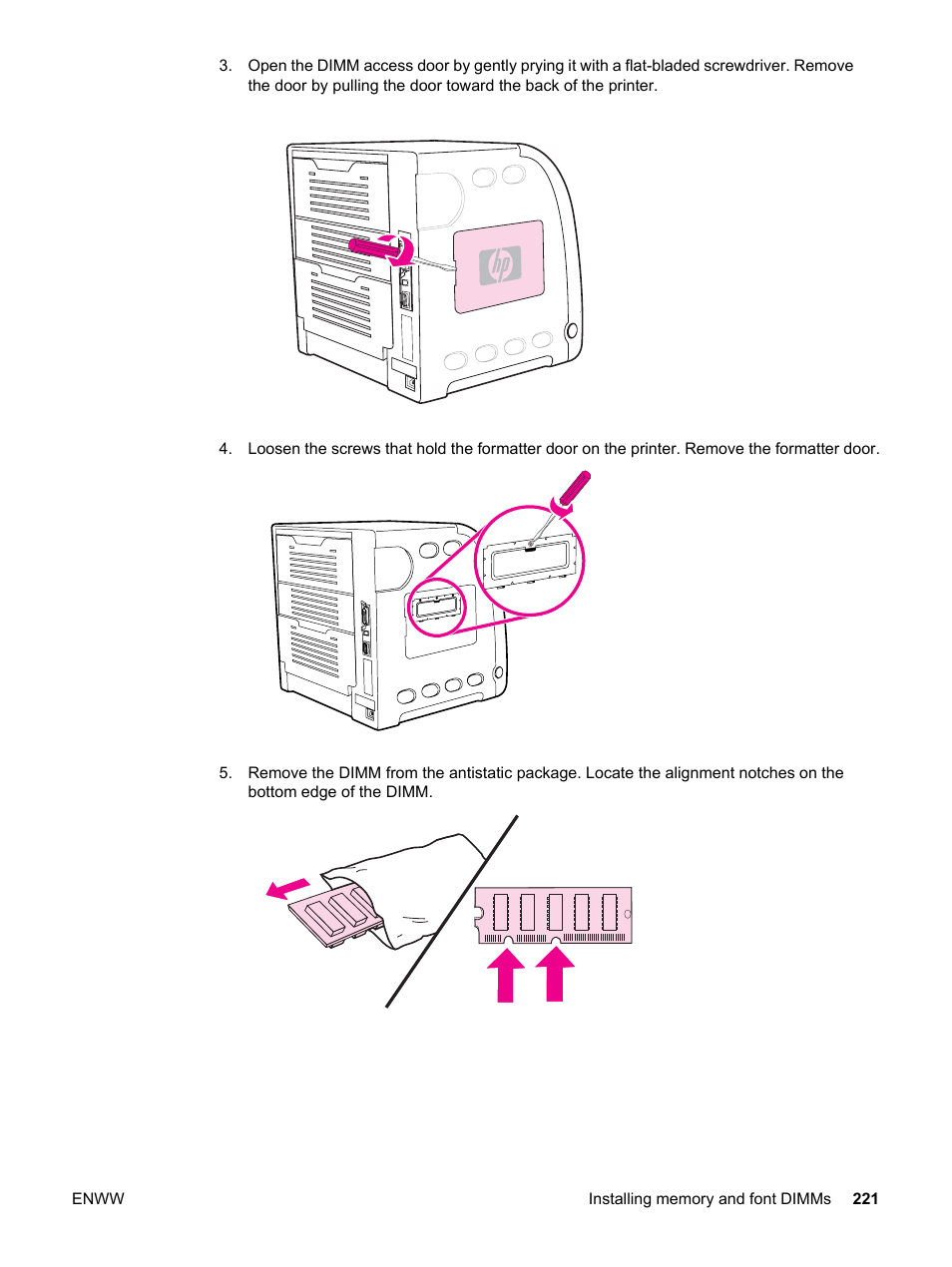 HP 3550 User Manual | Page 233 / 250