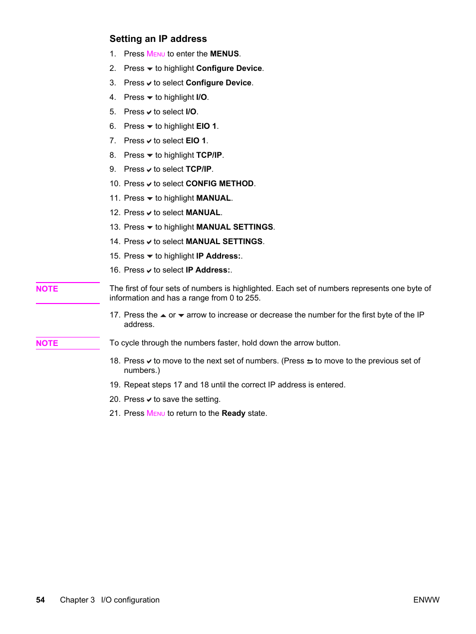 HP 3550 User Manual | Page 66 / 250