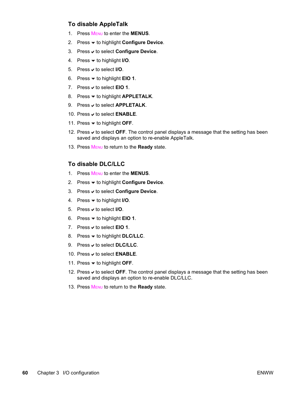 HP 3550 User Manual | Page 72 / 250