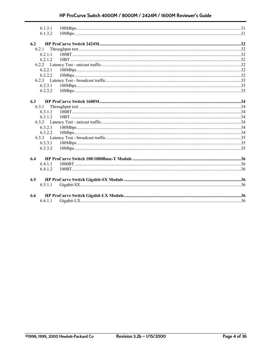 HP 2424M User Manual | Page 4 / 36